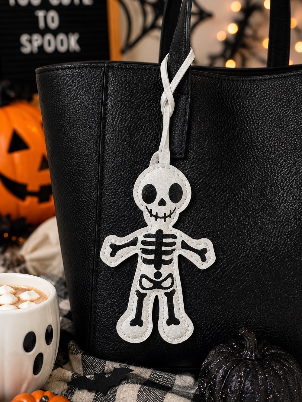 Funny Skeleton Crossbody Bag – Halloween Purse